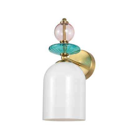Kinkiet Tropea biały 1xE27 (LP-2004/1W WH) - Light Prestige