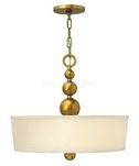 Lampa wisząca ZELDA kol. MOSIĄDZ (HK/ZELDA/P/B VS) - Hinkley - Elstead Lighting - żyrandol