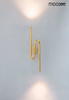 Lampa ścienna MACAROON złota (MSE010100376) - Moosee