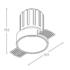 TRIMLESS SPOT LED 9W WHITE (S096 Zambelis) - Zambelis
