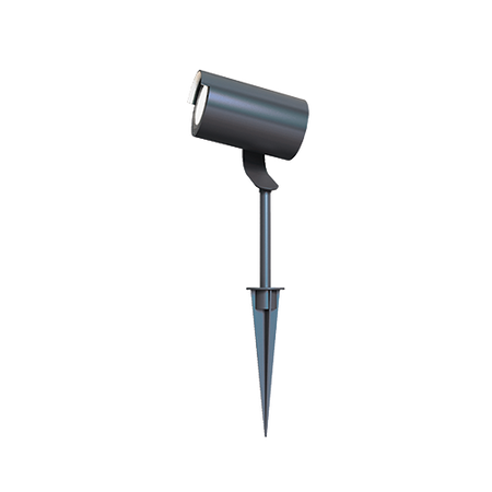 OUTDOOR SPIKE LIGHT LED 12W GRAPHITE (E285 Zambelis) - Zambelis