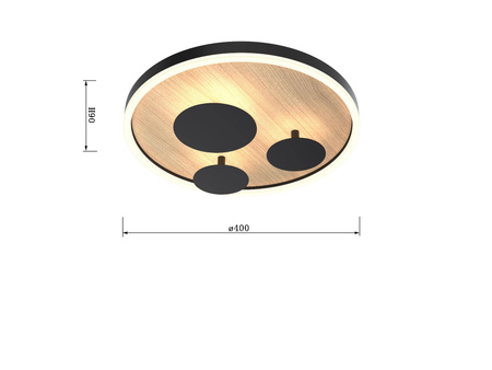 REIMS - Plafon (9013-306S) - Aviano Lighting