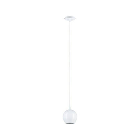 Biała lampa wisząca nad wyspą w kuchni  (PL76993) - PAULMANN