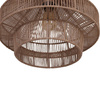 Lampa wisząca Boho jutowa 41x41x128cm (104666) - DIJK