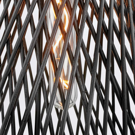 Lampa wisząca Twyla - 1 źródło światła - Czarny (QN-TWYLA-1P-BK) - Quintiesse