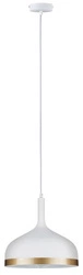 Neordic Embla Lampa wisząca max. 1x20W E27 230V Biały/Złoty Metal   (PL79628) - PAULMANN