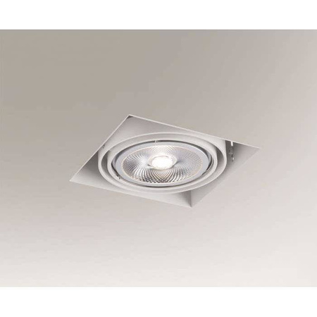 Oprawa wpuszczana KOMORO (biały) (7322) - Shilo