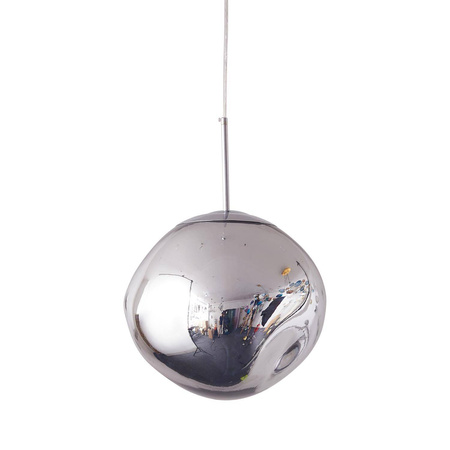 Lampa wisząca GLAM M złota 28 cm (MP-1239-280 chrome) - Step into Design