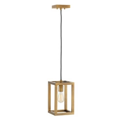 Lampa wisząca Ensemble - 1 źródło światła - Szczotkowany brąz (QN-ENSEMBLE1P-BB) - Quintiesse