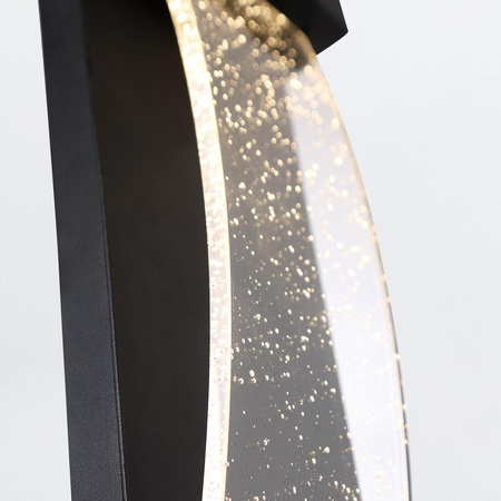 Mała latarnia naścienna Kabo - Teksturowana czerń (QN-KABO-S-BK) - Quintiesse