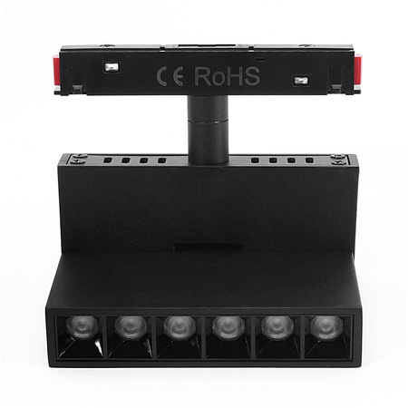 Lampa z diodami do szyn magnetycznych łamana 6W 3000K DDCX-GDZD6 - DomenoLED