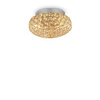 Plafon KING PL3 kol. złoty (75402) Ideal Lux