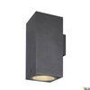 ENOLA SQUARE UP/DOWN L, lampa ścienna natynkowa LED outdoor, kolor antracytowy CCT 3000/4000K (1003438) - SLV