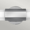 Kinkiet LED Facet - Polerowany chrom (QN-FACET-LED2-PC-BATH) - Quintiesse