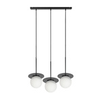 BORRA B 3L czarna potrójna lampa sufitowa (BRB322PL) - Ummo