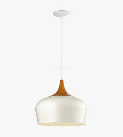 Lampa wisząca OBERGON kremowa (95383 - EGLO) - żyrandol