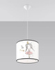 Lampa wisząca do pokoju dziecka bajkowy wzór PRINCESS 30 (SL.1414) - Sollux Lighting