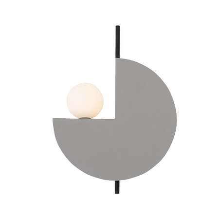 WALL LAMP 1XG9 GREY-BLACK (22205 Zambelis) - Zambelis