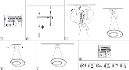 Lampa Wisząca CIRCUIT Kol. Beżowy 3000K (0032.30.SA DIM W) - Vivida