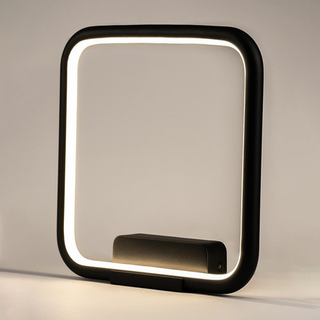 Kinkiet Ledowe Kwadraty No.1 3k czarny (LA079/W_in_3k_black) - ALTAVOLA DESIGN