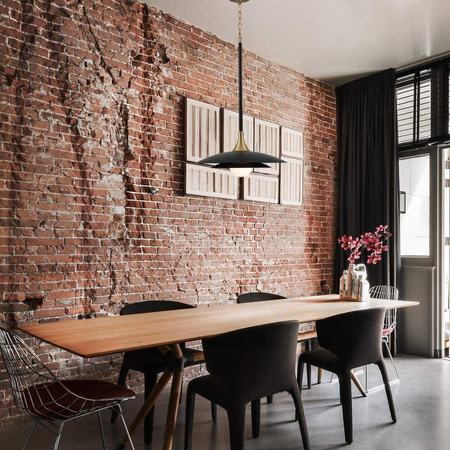 Lampa wisząca Welsh - Matowa czerń (QN-WELSH-P-BK) - Quintiesse