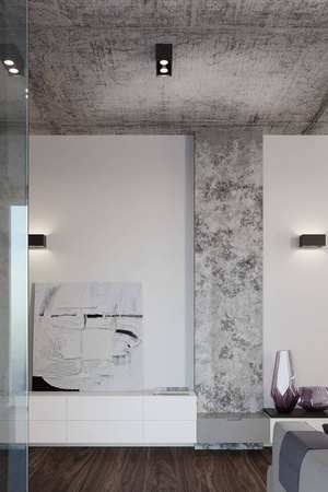 Plafon QUAD MAXI czarny (SL.0381) - Sollux