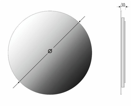 Lustro Cerchio Z (CERCHIO Z) - MCJ