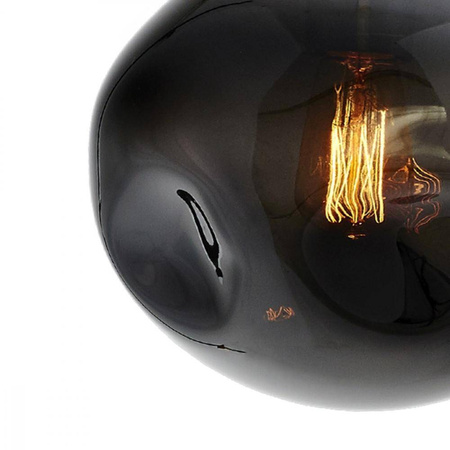 Lampa wisząca AVIA BLACK M kolor Czarny (11154108) - KASPA