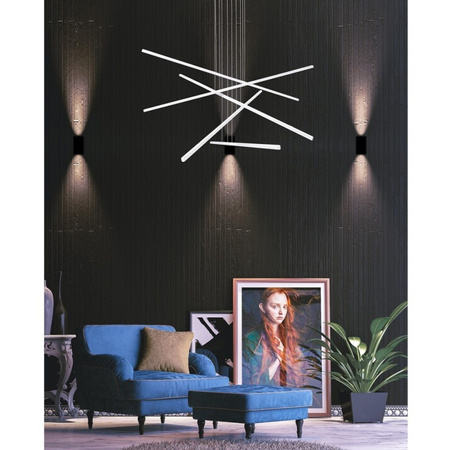 KASUMI ŻYRANDOL W-5 czarny 4000K (66369) - Ramko