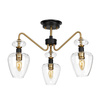 Lampa sufitowa Armand (DL-ARMAND-SF3-AB) - Elstead Lighting
