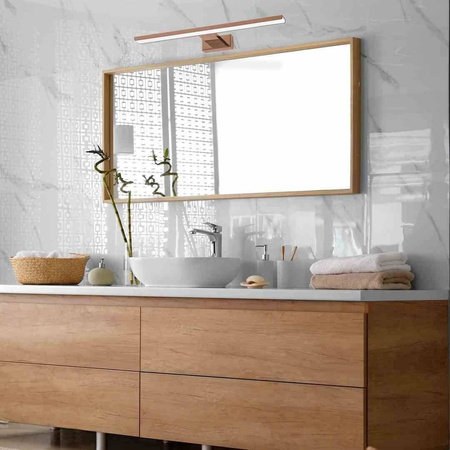 Kinkiet SHINE ROSE GOLD 60cm 13,8W LED (ML7041) - Milagro