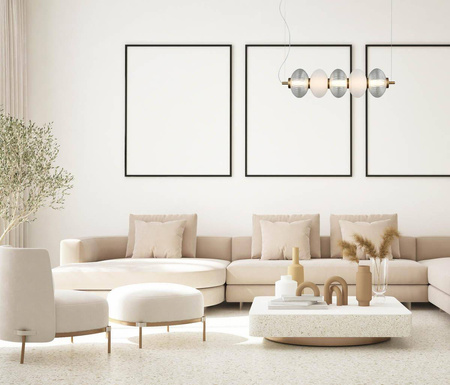 Lampa wisząca Testa (PND-84938-4-BK) - Italux