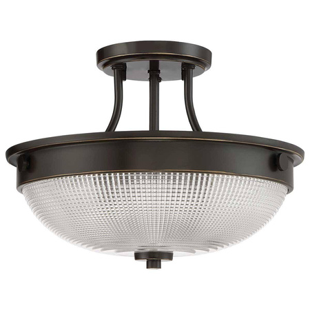 Lampa sufitowa Mantle (QZ-MANTLE-SF-PN) - Elstead Lighting