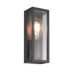 OUTDOOR WALL LIGHT 1XE27 BLACK (E201 Zambelis) - Zambelis