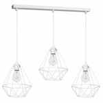 Lampa wisząca BASKET WHITE 3xE27 (MLP7213) - Milagro