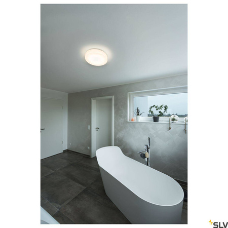 Lampa ścienna i sufitowa natynkowa LED LIPSY 40 Drum CW (1002076) - SLV