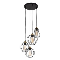 Lampa wisząca GALAXY BRASS 4 PŁ (2713) - TK Lighting
