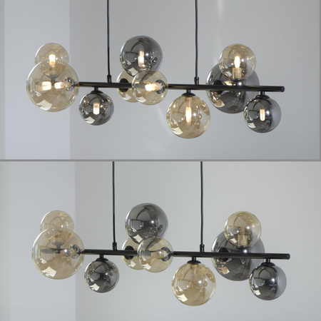 POPSICLE LAMPA WISZĄCA SMOKY/BURSZTYN (2583-18) - Paul Neuhaus