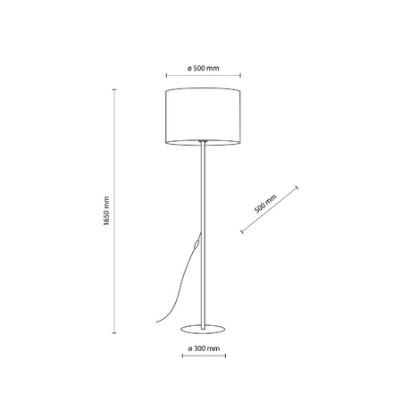 EARTH LAMPA PODŁOGOWA 1 (16013) - TK Lighting