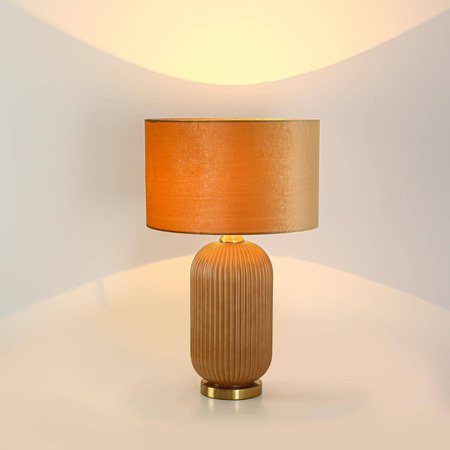 Lampa stołowa przy łóżku Tamiza duża 1xE27 złota  (LP-1515/1T big gold) - Light Prestige