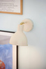 Lampa ścienna POP Nordlux E27 18W Metal Beżowy