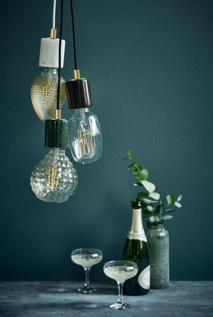 Lampa wisząca SIV czarny marmur (45883003) - Nordlux