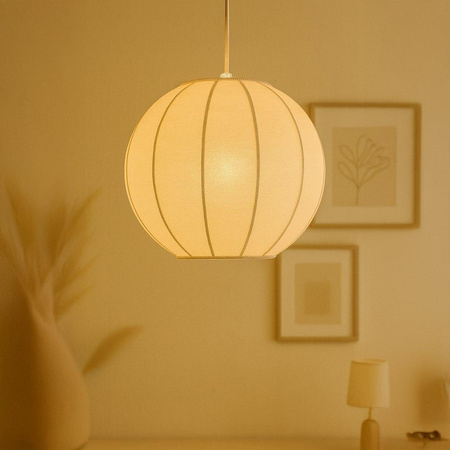 Lampa wisząca Dana Biały 1xE27 (ML1805) - Milagro