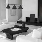 Lampa wisząca CAPITAL 3 czarna (MLP0938) - Milagro