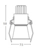 DOWNLIGHT SPOT LED 10W WHITE (S075 Zambelis) - Zambelis