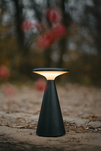 MAXLIGHT T0063 LAMPA STOŁOWA FUNGHI CZARNA IP44