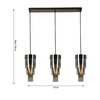 GRANS Lampa wisząca potrójna prosta (7211-0310) - Aviano Lighting