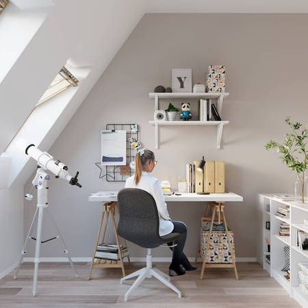 Lampa biurkowa RING czarna (SL.1091) - Sollux