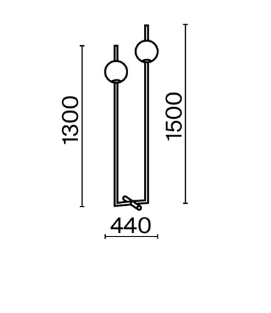 Lampa podłogowa The Sixth Sense (Z020FL-L12BK) - Maytoni