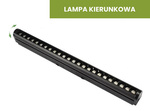 Lampa magnetyczna Ultra Slim DDCX35-ZD24B 24W 4000K - DomenoLED